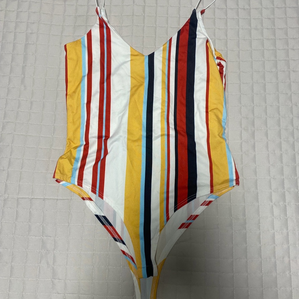 Gaze Colorful Striped Body suit